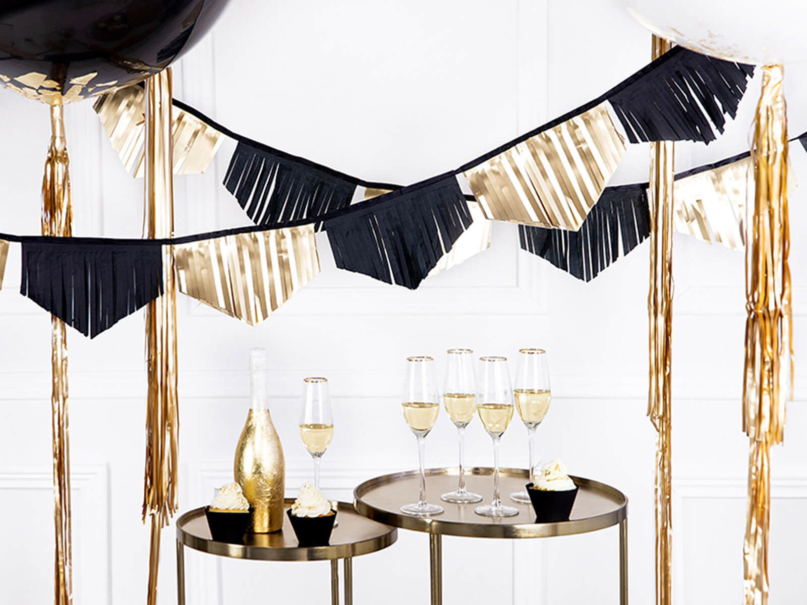 Girlanda bibułowo-foliowa Frędzle mix 3m GRB16 PartyDeco